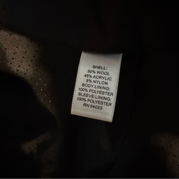 Banana Republic Classic Black Trench Coat | Very Good Condition - Picture 12 of 14